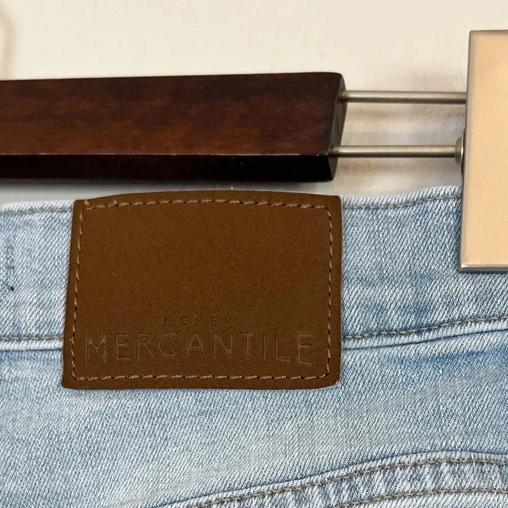 ✖️SOLD✖️•J.CREW• Button Front High Rise Denim Shorts L4673 Size 25 - Picture 7 of 10